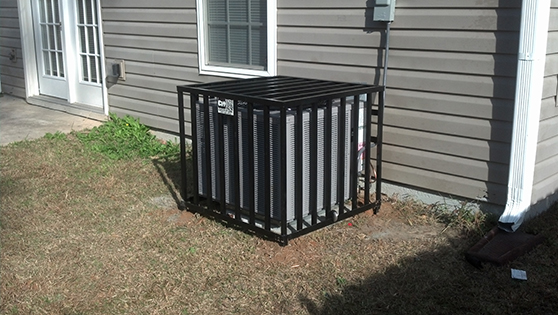 Air conditioner security cage enclousure hvac