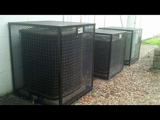 Multi unit hvac cage air conditioner hvac