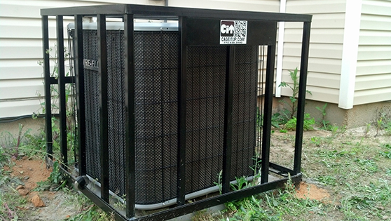 air conditioner security cage servicerable