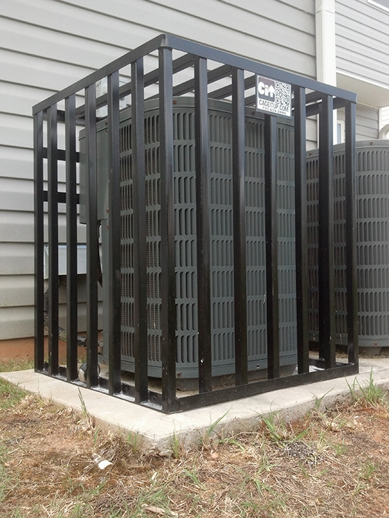 Cage de protection design climatisation