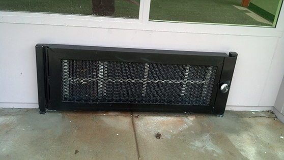 wall window air conditioner cage